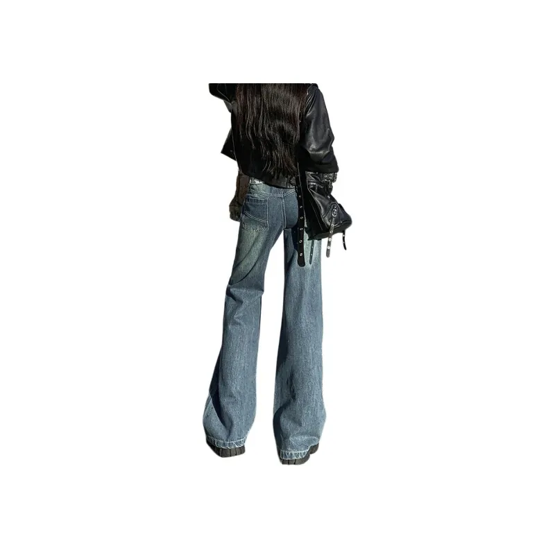 Kazakhstan Jeans Women's Vintage Blue-0