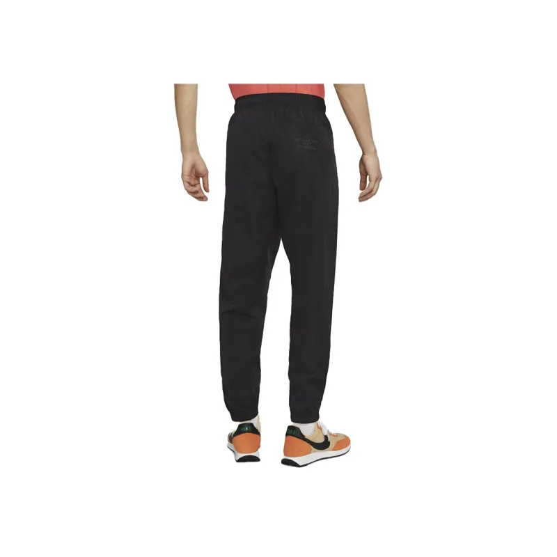 Nike Knitted Sports Pants Men's Black-4