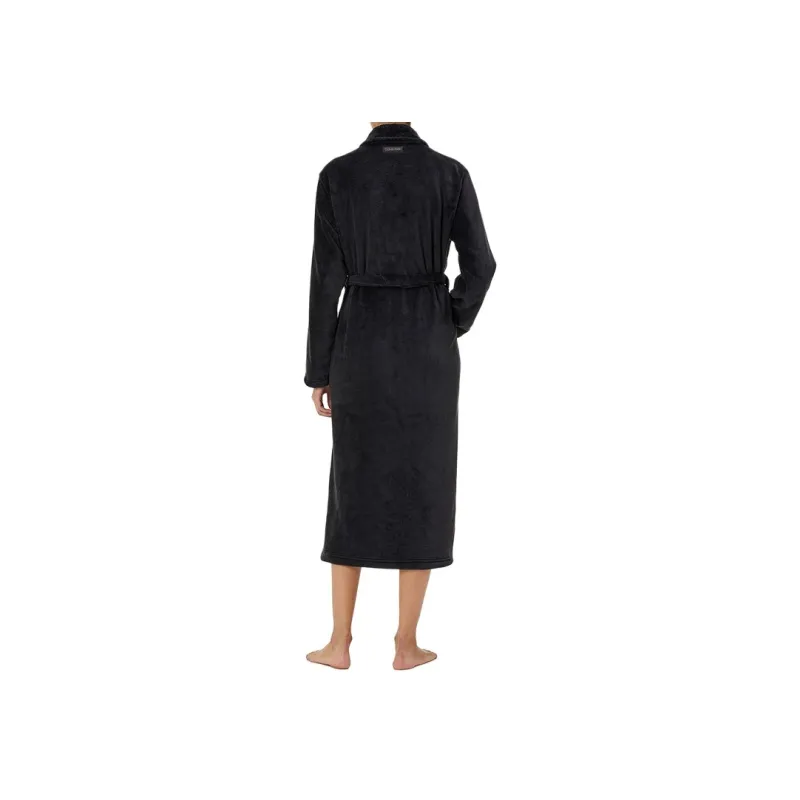CK/Calvin Klein Pajama Robe Women's Black-2