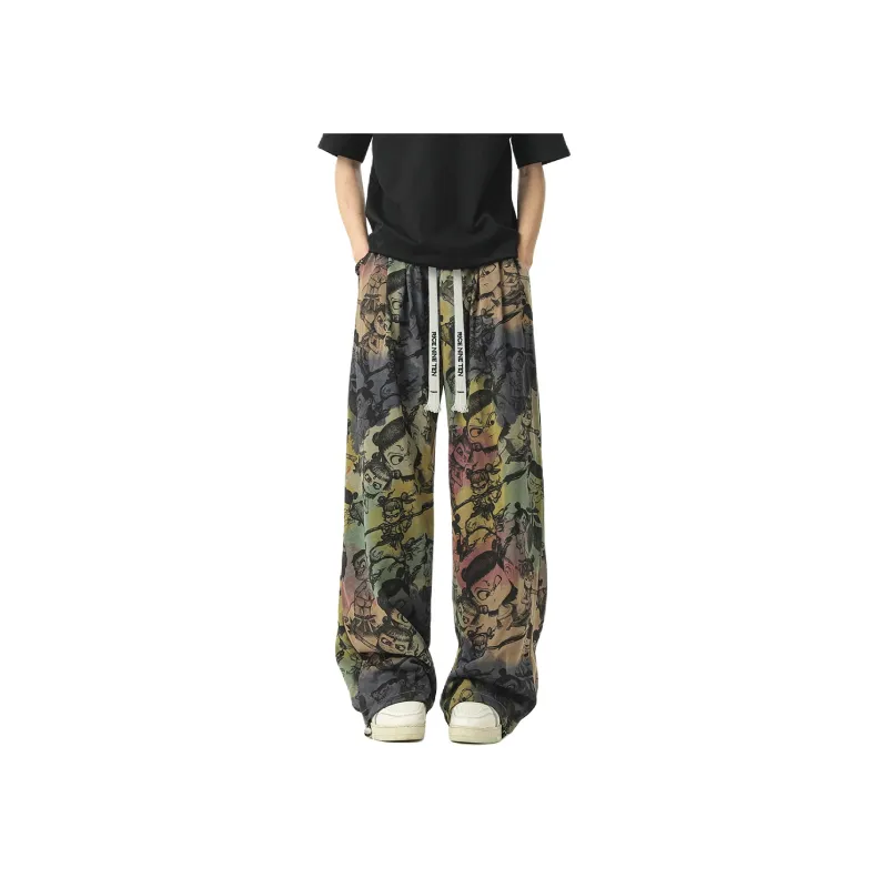 RICE NINE TEN Casual Pants Unisex-1