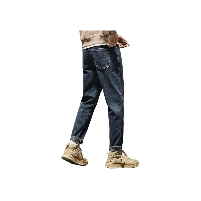 DEBRAND Jeans Men Blue Gray-1
