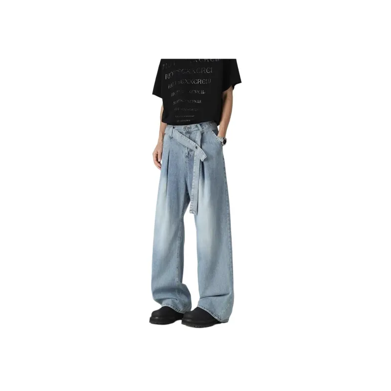 MGXEK Jeans Unisex Blue-0
