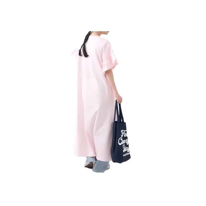FREAK'S STORE Short Sleeved Dress Women's Pink-1