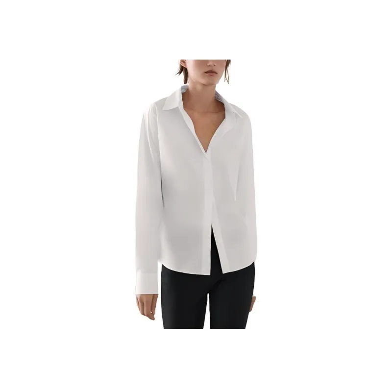 Massimo Dutti Shirt Women's White-3
