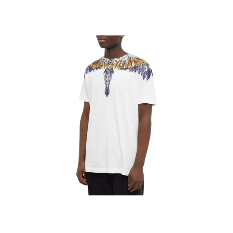 Marcelo Burlon Hawaiian Wings Graphic T shirt-2