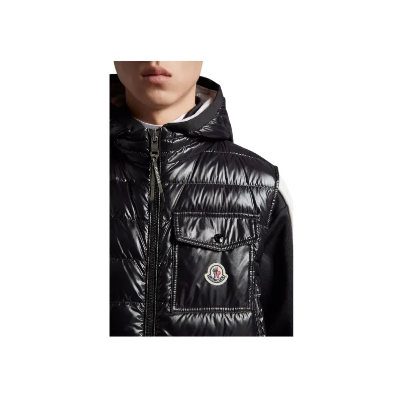 Moncler Logo patch Padded Down Gilet-4