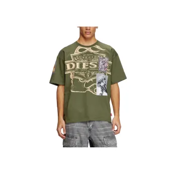 DIESEL Graphic Patch T Shirt