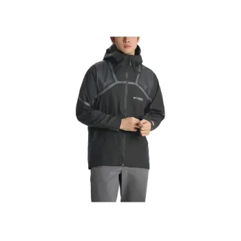 Columbia Titanium Collection OutDry Extreme Waterproof And Breathable Warm Rainproof Windbreaker Jacket Men's Black