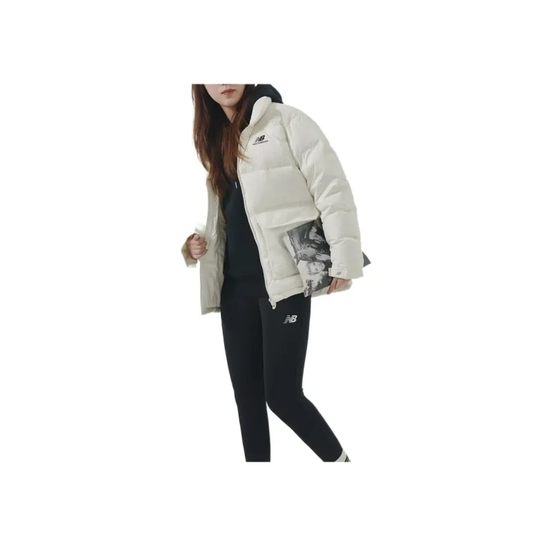 New Balance Down Jacket Unisex White-1