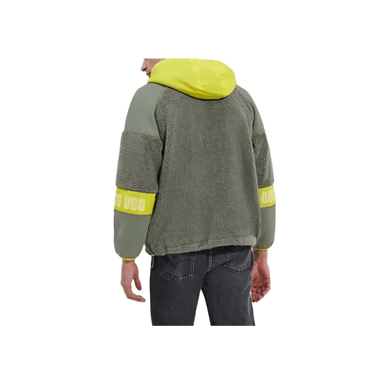 UGG FW23 Jackets Coats Unisex Green-2