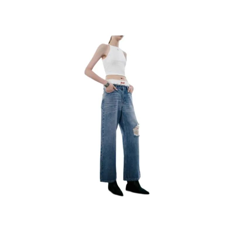 URBAN REVIVO Jeans Women's Blue-3