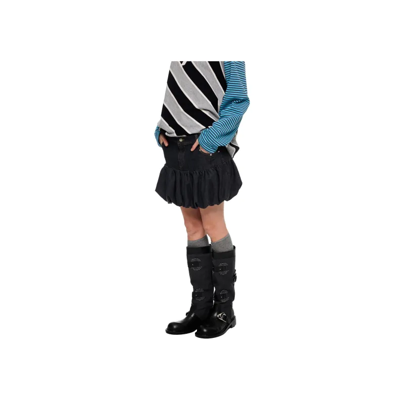 Alexia Sandra Denim Short Skirts Women's-4