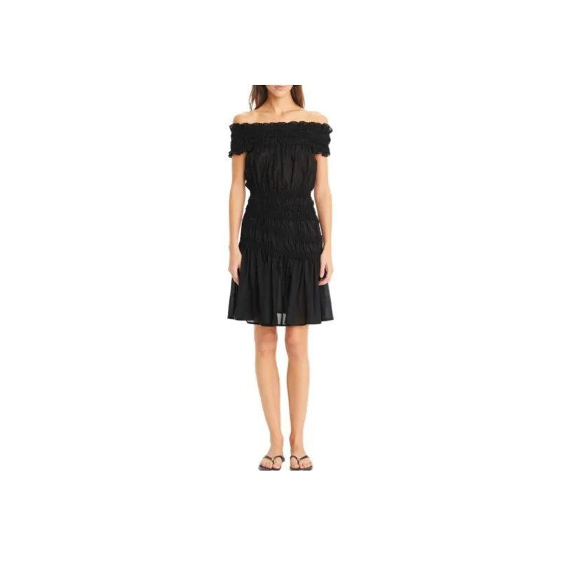 TORY BURCH Off shoulder Ruffled Dress-2