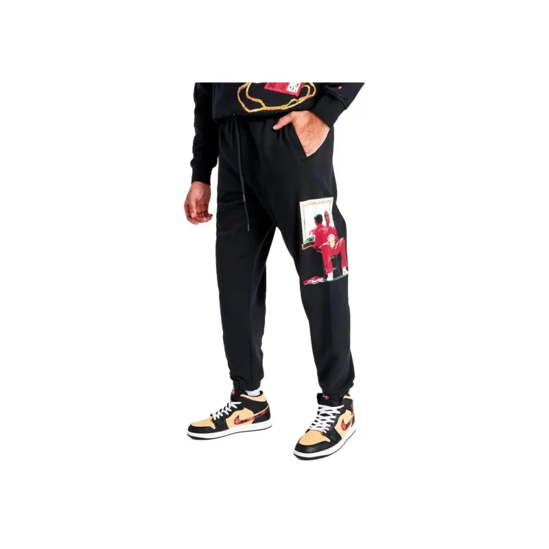Jordan Casual Pants Men's Black-2