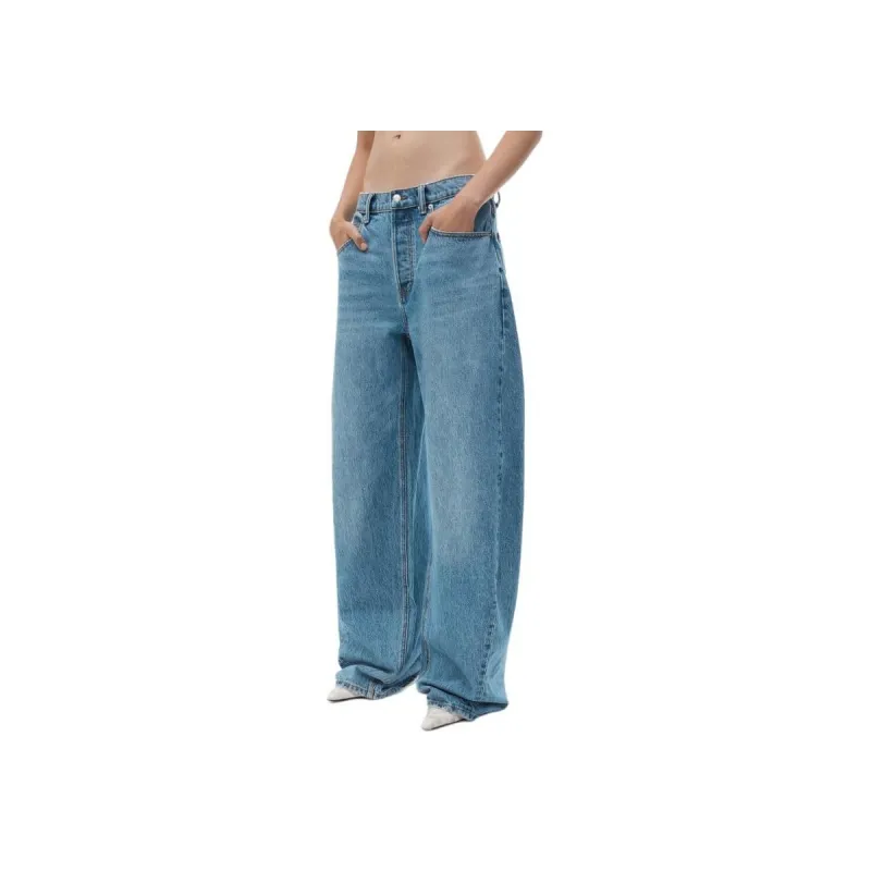 Alexander Wang Rhinestone Embellishment Jeans-4