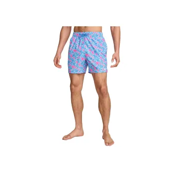Nike Swim Breaker Beach Shorts Men's Blue Pink