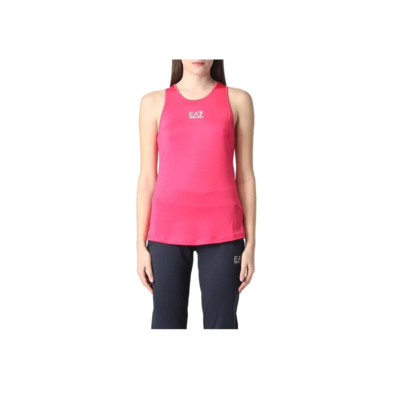 EMPORIO ARMANI EA7 Tank Top Women's Pink-0
