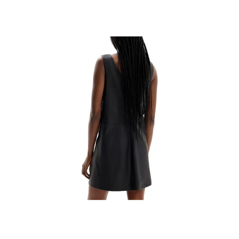 Desigual Sleeveless Dress Women's Black-4