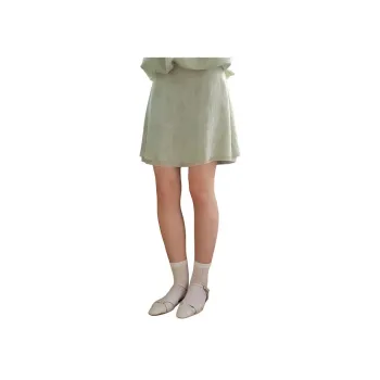 SOLIGHTER Casual Short Skirts Women's Milkshake Green