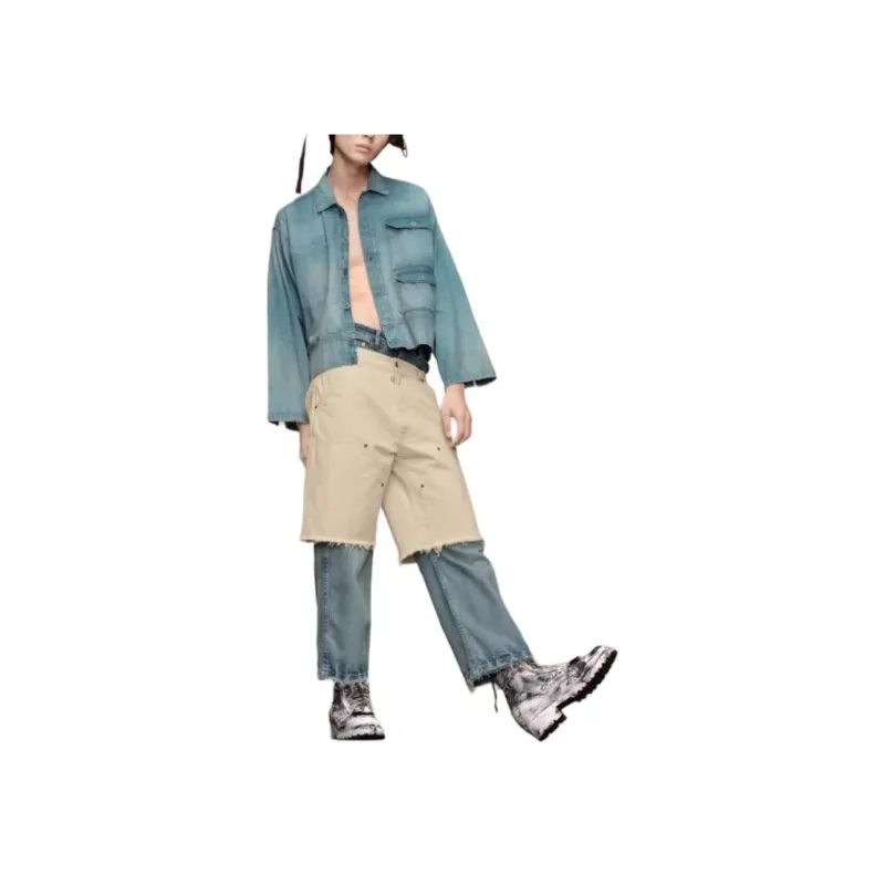 Maison Margiela Denim Caban Jacket-1