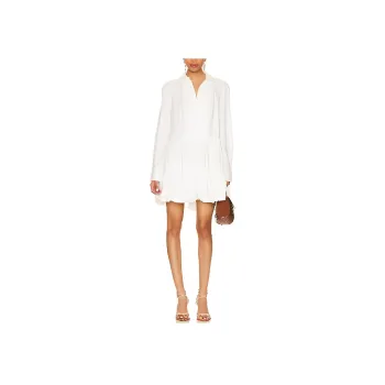 FREE PEOPLE Long-Sleeved Dresses Women's White