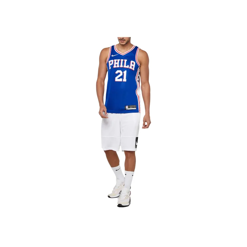 Nike Basketball Jerseys Men's Blue-3