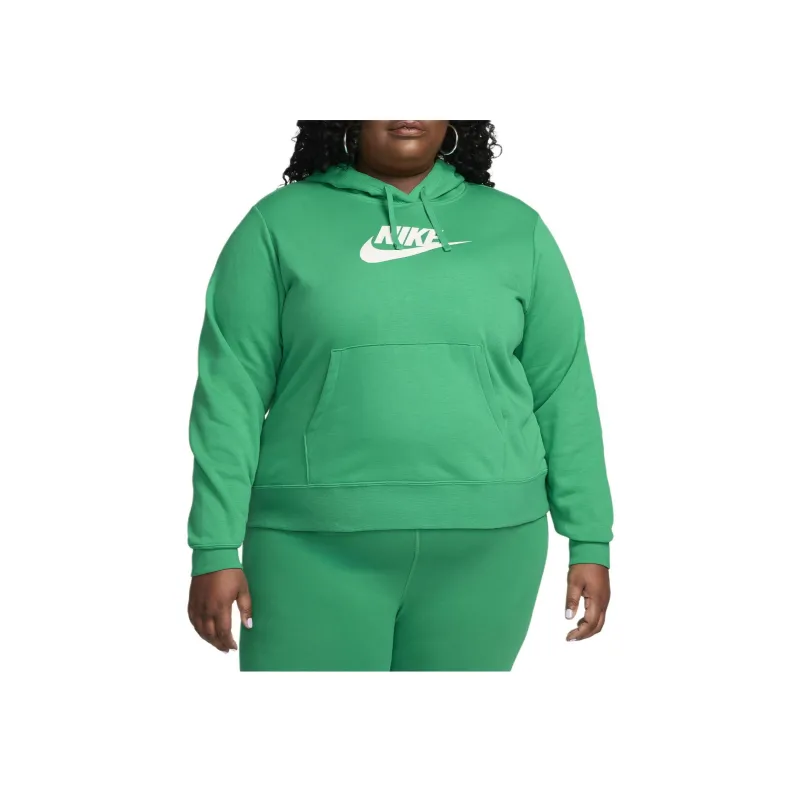 Nike Sportswear Club Fleece Sweatshirt Women's Sports Field Green White-0