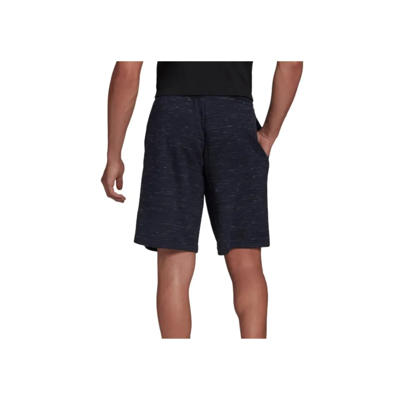 Adidas Essential ESSENTIALS MÉLANGE SHORTS Casual Shorts Men's Legend Ink-1