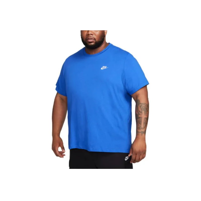 Nike T Shirts Men Blue-3