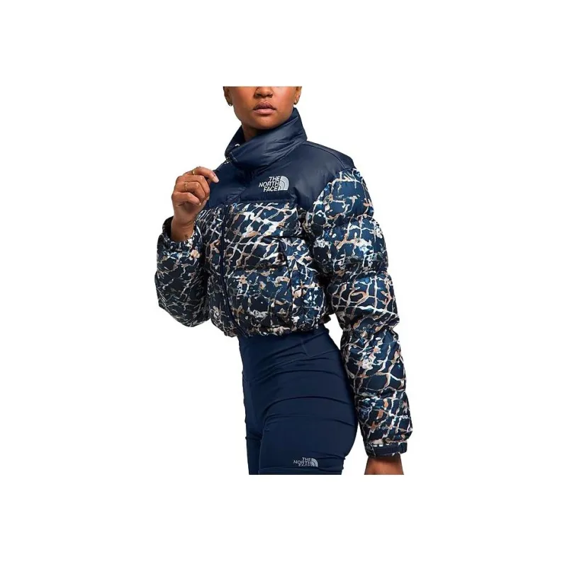 THE NORTH FACE Abstract print Quilted Jacket-2
