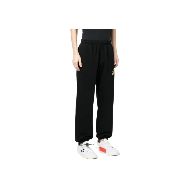 OFF WHITE Brush Arrows Slim Track Sweatpants-1