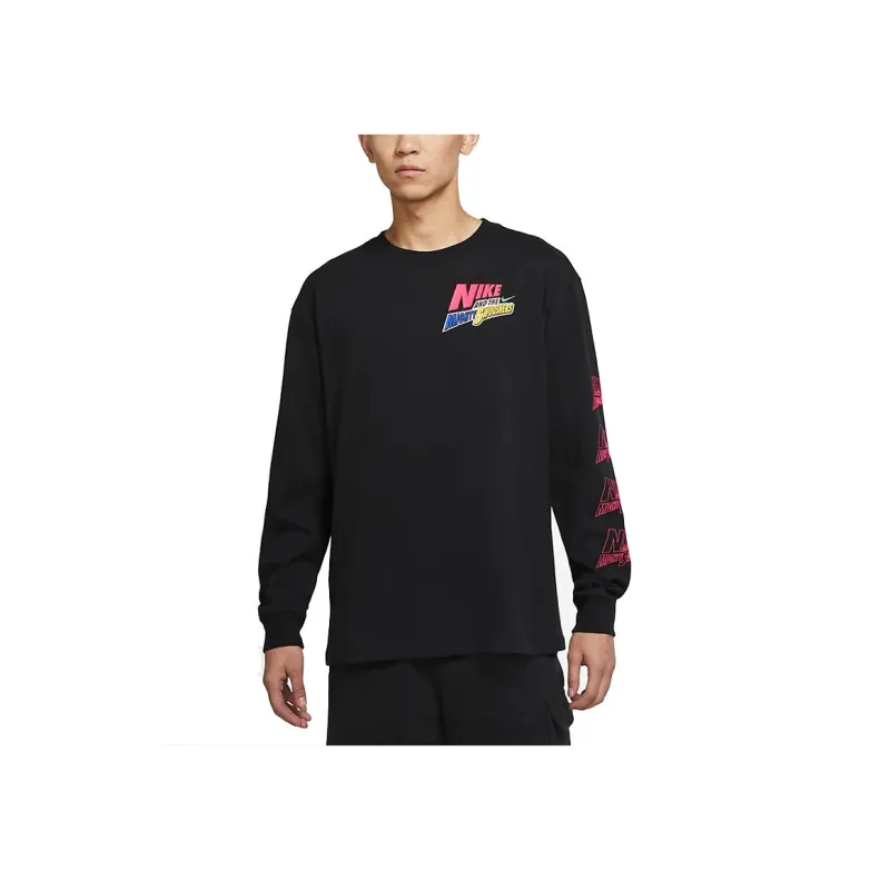 Nike T Shirts Men Black-4