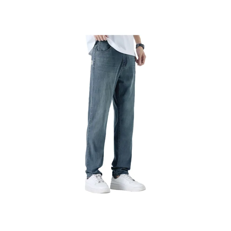 Tonlion Jeans Men Vintage Blue-0