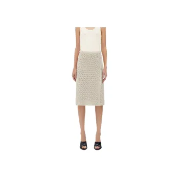 Bottega Veneta Crochet Knitted Skirt