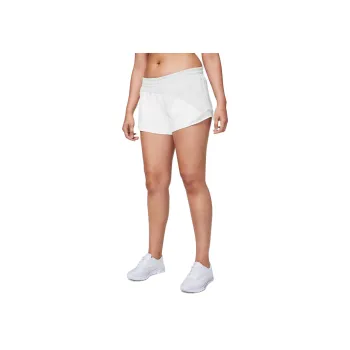 Lululemon Hotty Hot Sports Shorts Women's Light Chrome/White