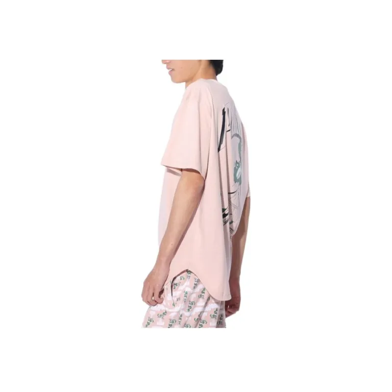 PUMA T Shirts Men Pink-2