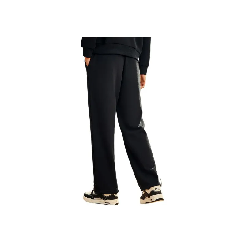 Anta Sports Life Collection Casual Pants Men's Basic Black-2