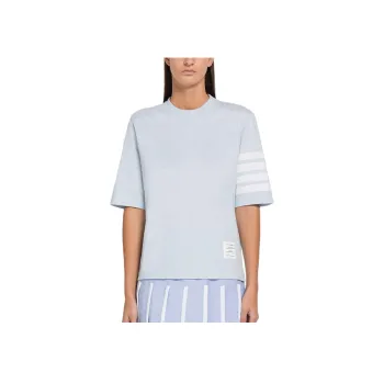 THOM BROWNE 4 Bar Stripes Jersey T shirt