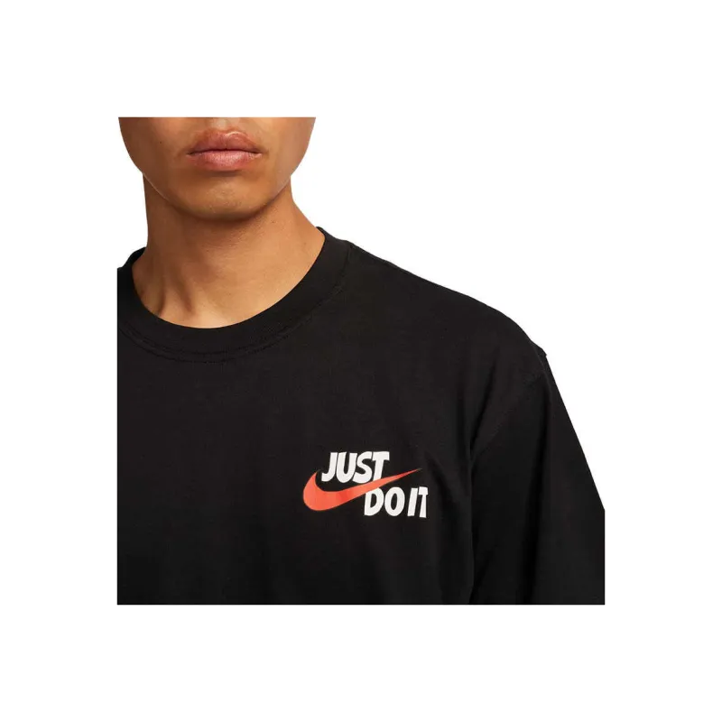 Nike T Shirts Men Black-3