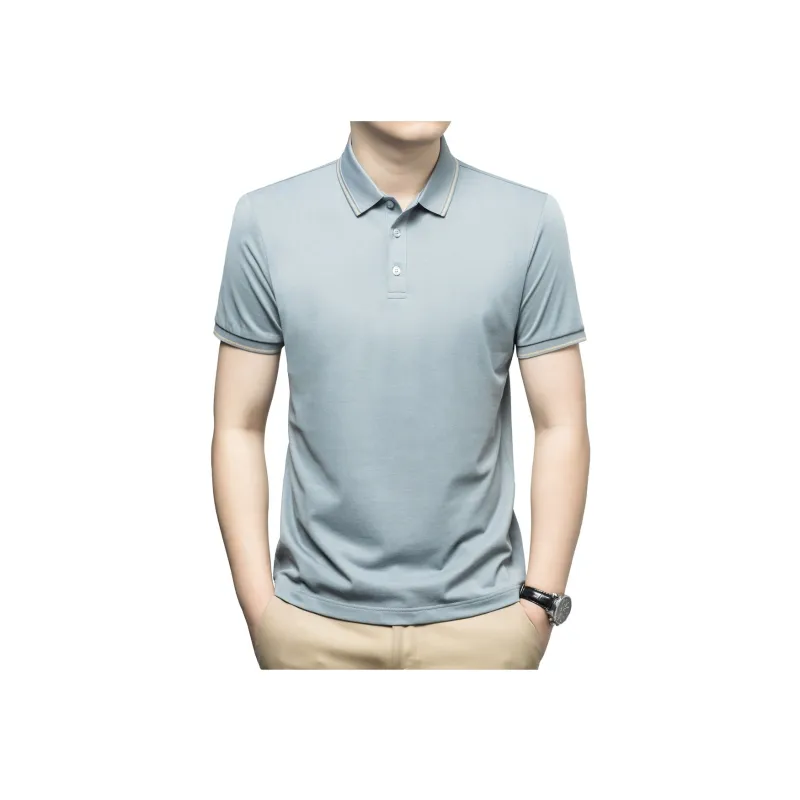 H YXIANG Polo Shirts Men-20