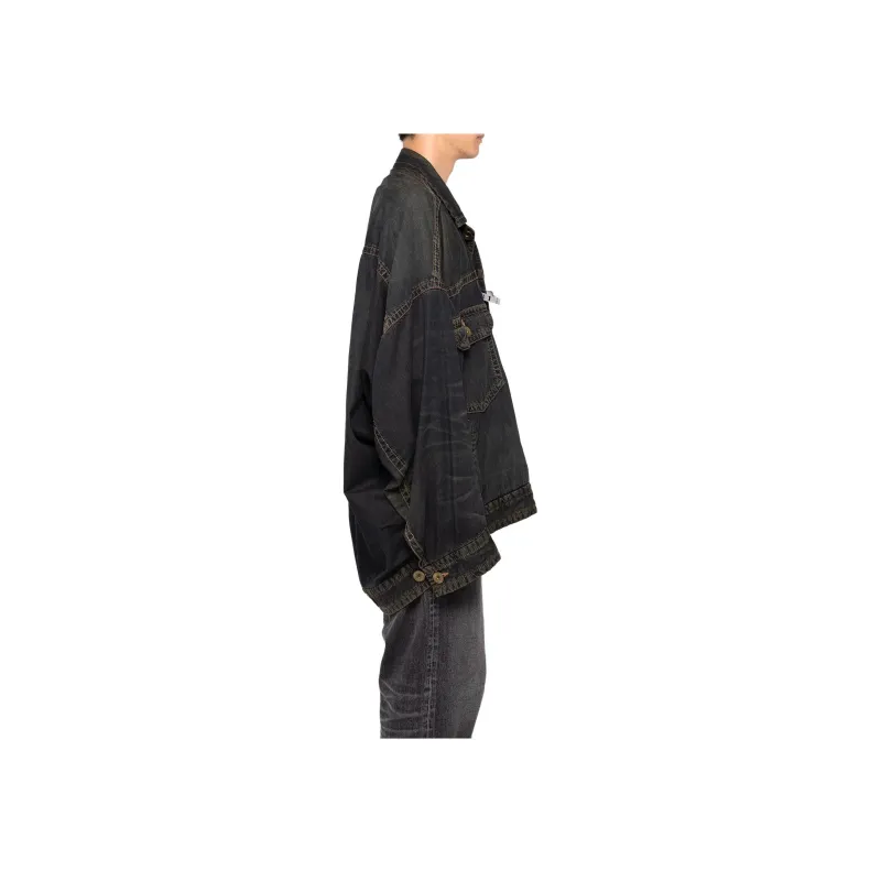 Maison Mihara Yasuhiro Huge Puffer Denim Jacket-5