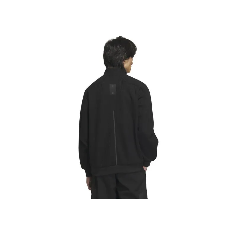 Adidas Jackets Coats Men's Black+Shopping Bag-3