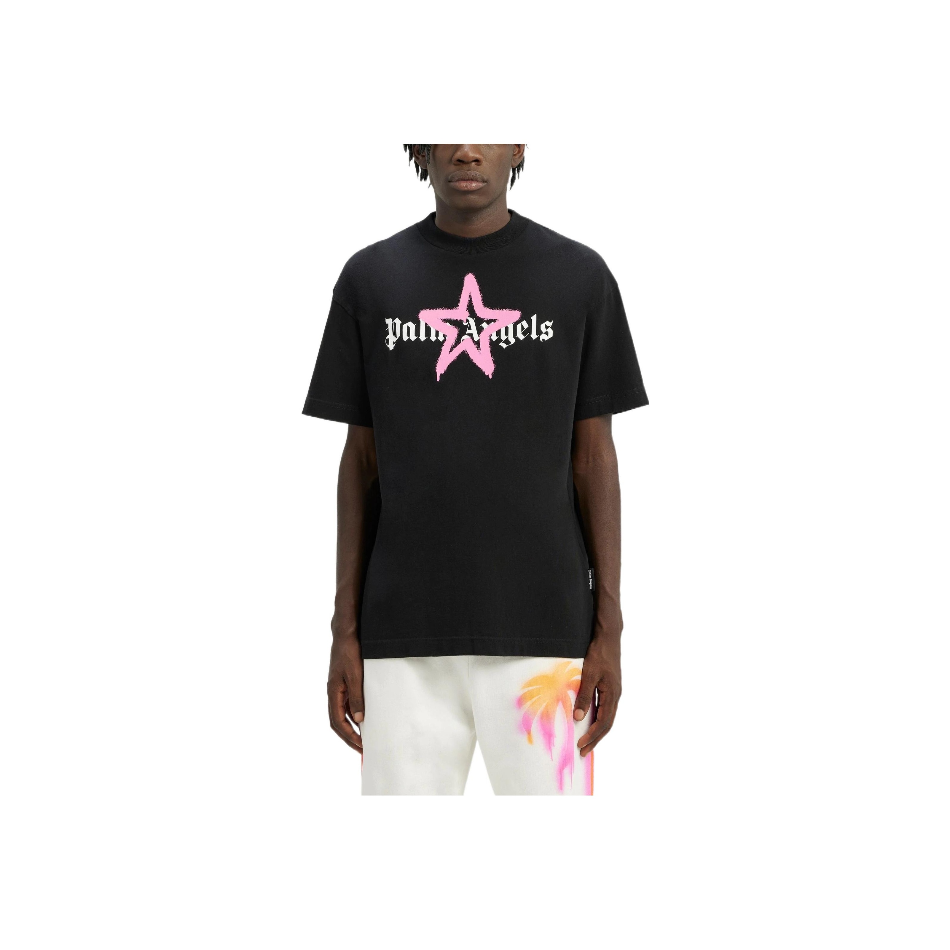 【関税込み】PALM ANGELS SATIN SHIRT Palm Angels T-shirt with logo | Women's Clothing | Vitkac