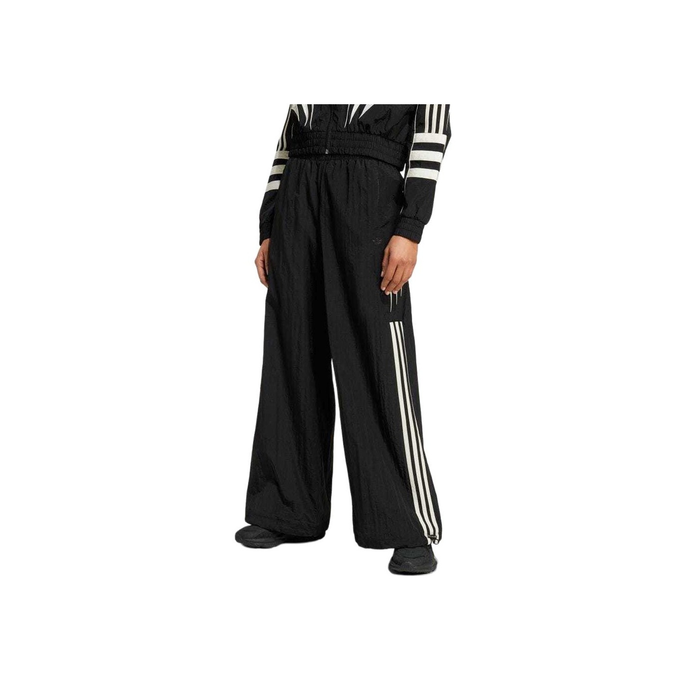 ★adidas★ Atlanta Cutline Track Pants Black IW5509 Adidas Originals Atlanta Cut Line Track Pants - POIZON