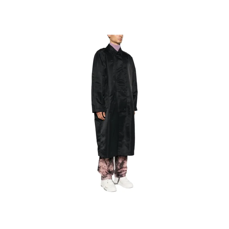 MSGM Coats Men Black-2