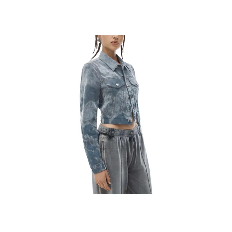 Alexander Wang Cloud print Trucker Jacket-1