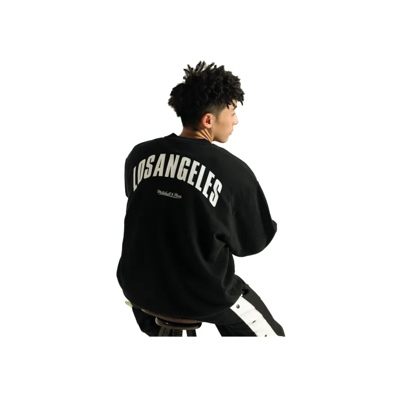 Mitchell Ness Sweatshirts Unisex Black-3