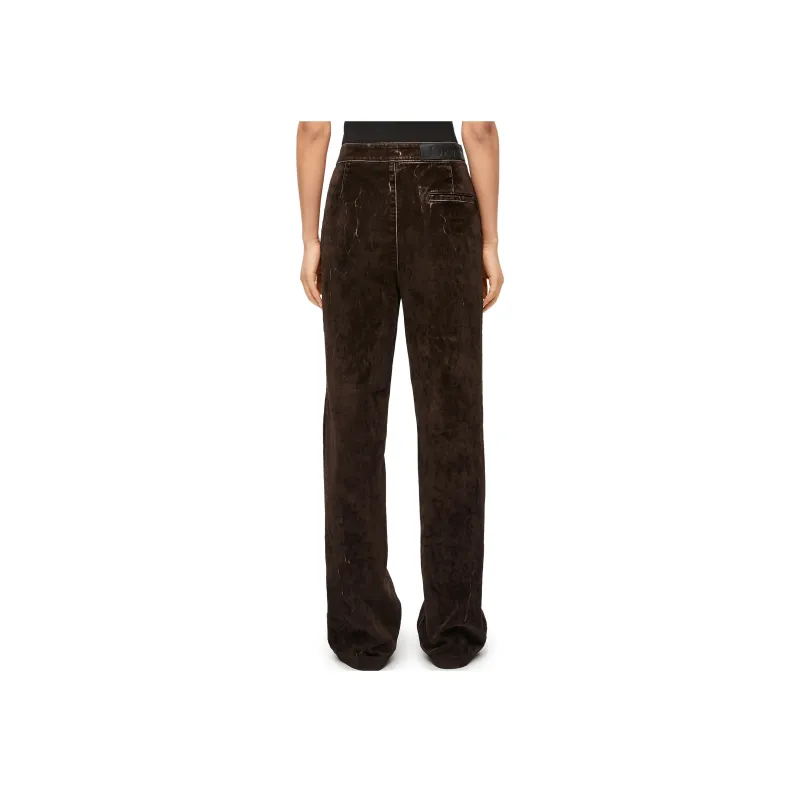 LOEWE Bootleg Jeans In Denim Coffee Bean-2