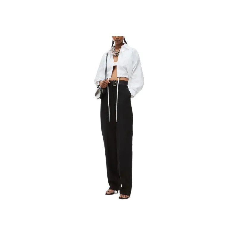 Alexander Wang Layered Long Sleeved Cropped Shirt-3