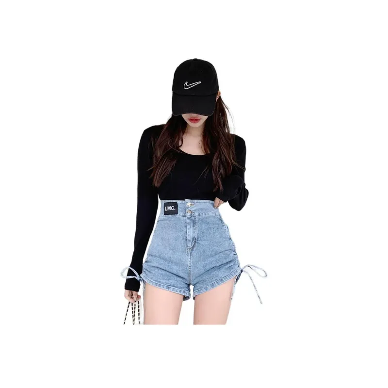 MPOX Denim Shorts Women's-0
